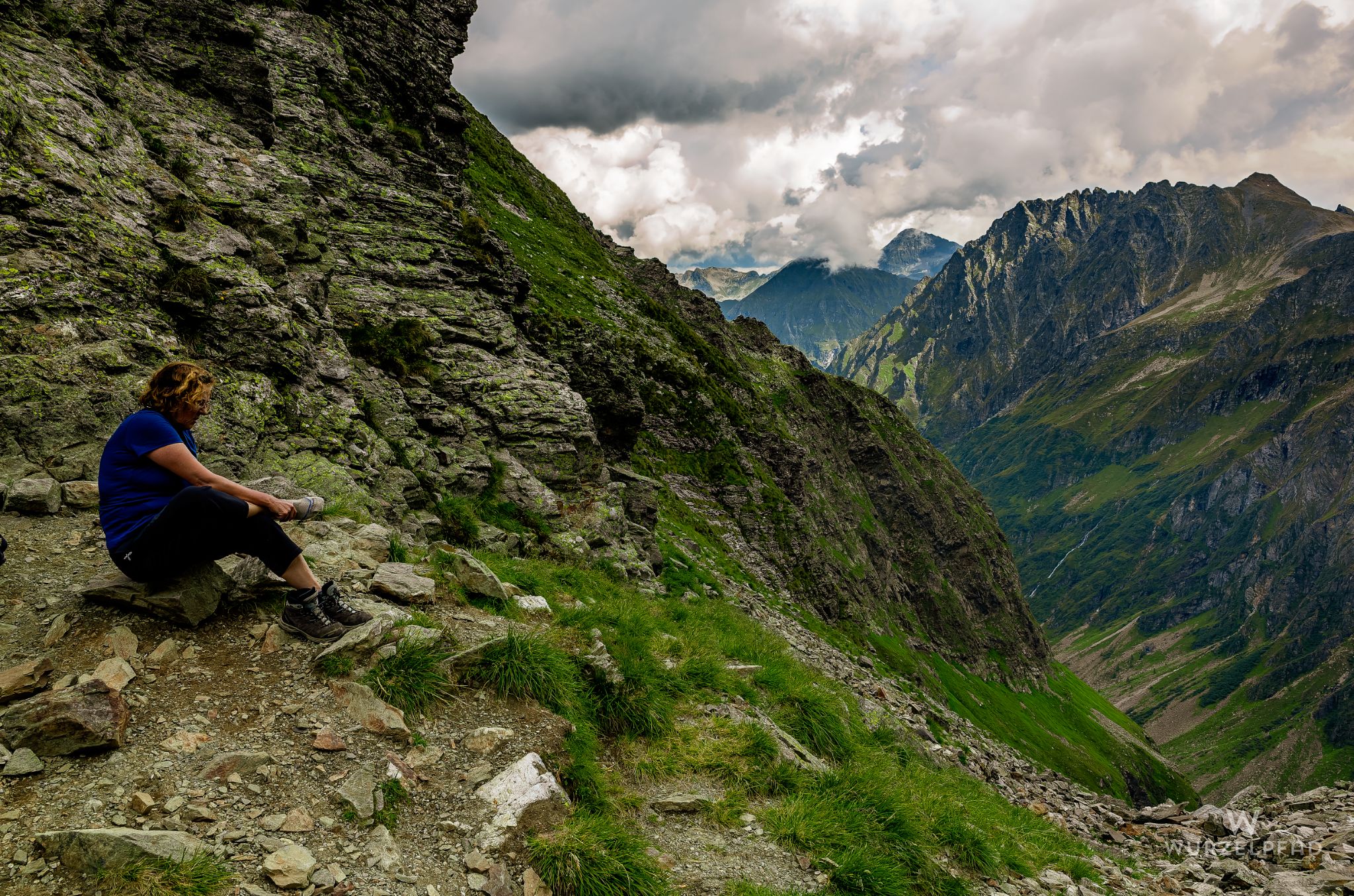 Vorm Abstieg in den Gollingwinkel